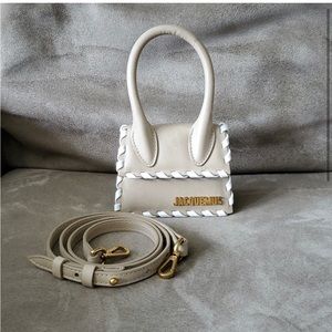 Jacquemus le chiquito whipstitch handbag